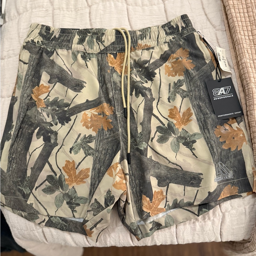 Aeropostale Camouflage Performance Shorts